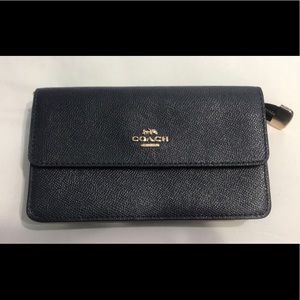 Blue coach wallet